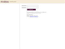 Tablet Screenshot of download.hotel-mirabeau.ch