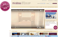 Desktop Screenshot of hotel-mirabeau.ch